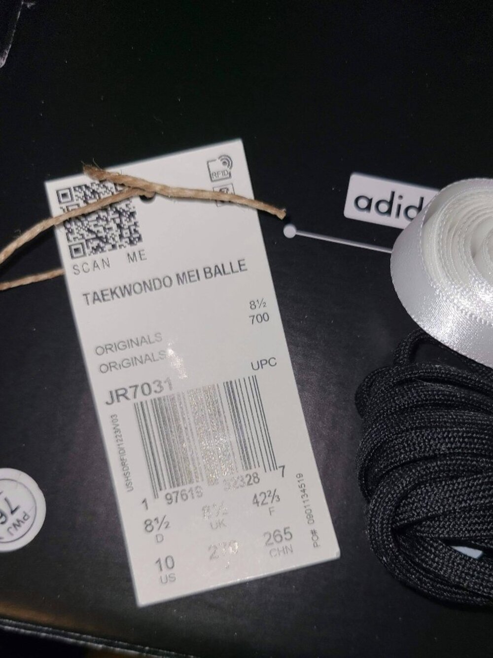 ADIDAS Taekwondo Mei Ballet Shoes, Size 10 - Picture 4 of 5